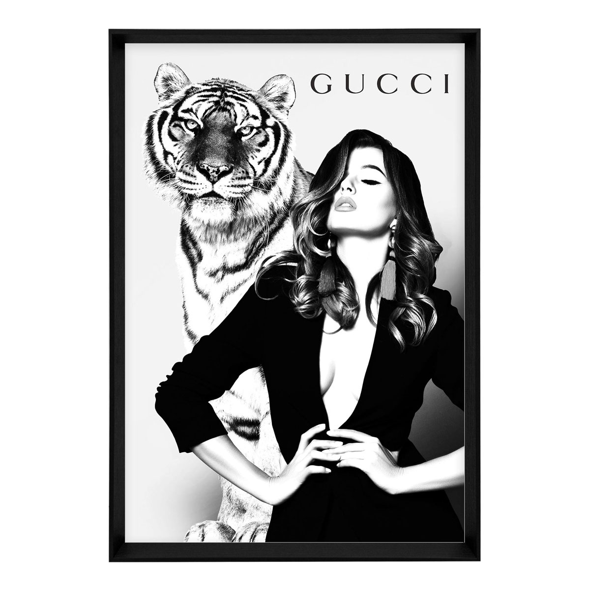 Gucci Rajah Front Blck Angld W 1